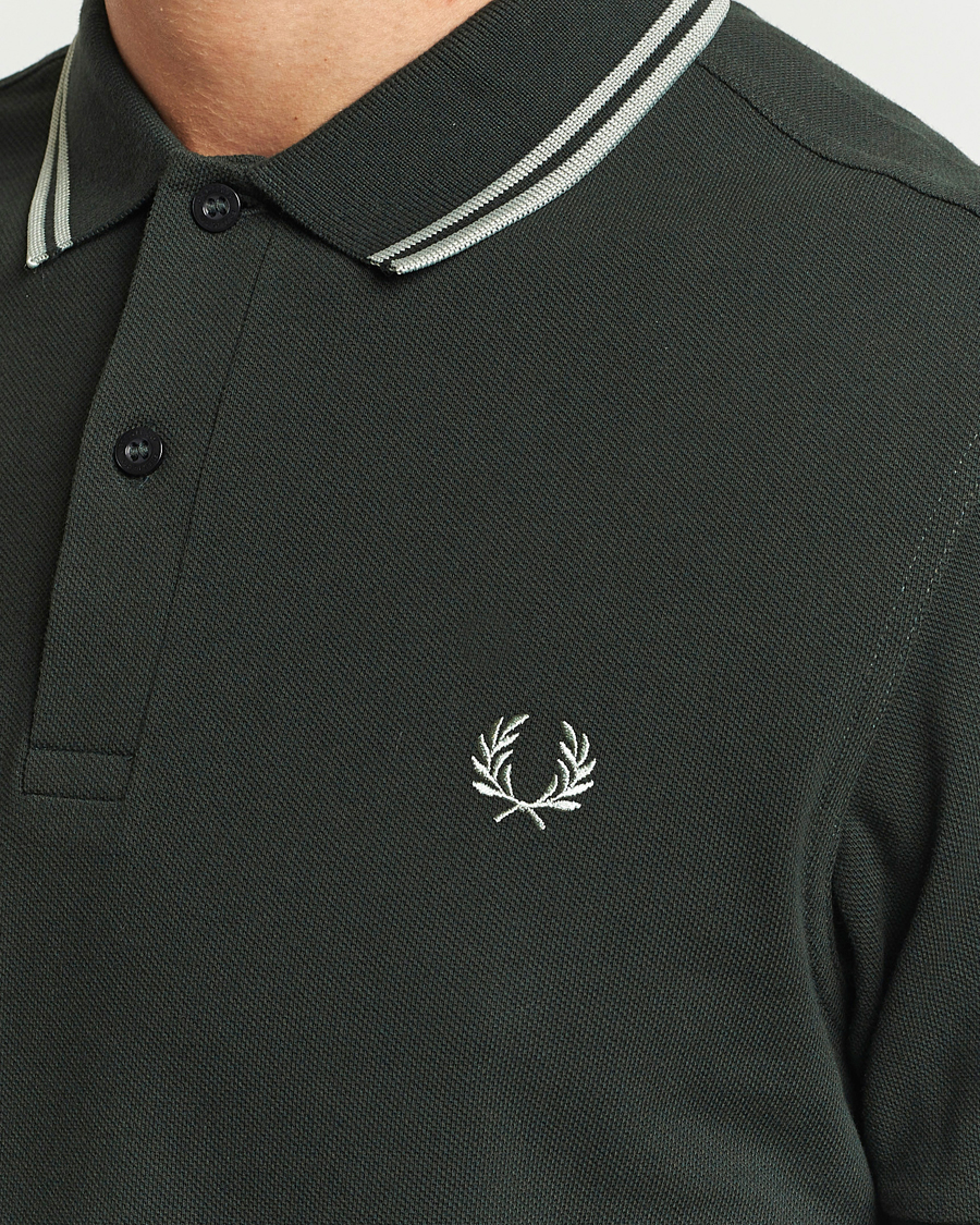 Herren | Poloshirts | Fred Perry | Twin Tipped Polo Shirt Night Green