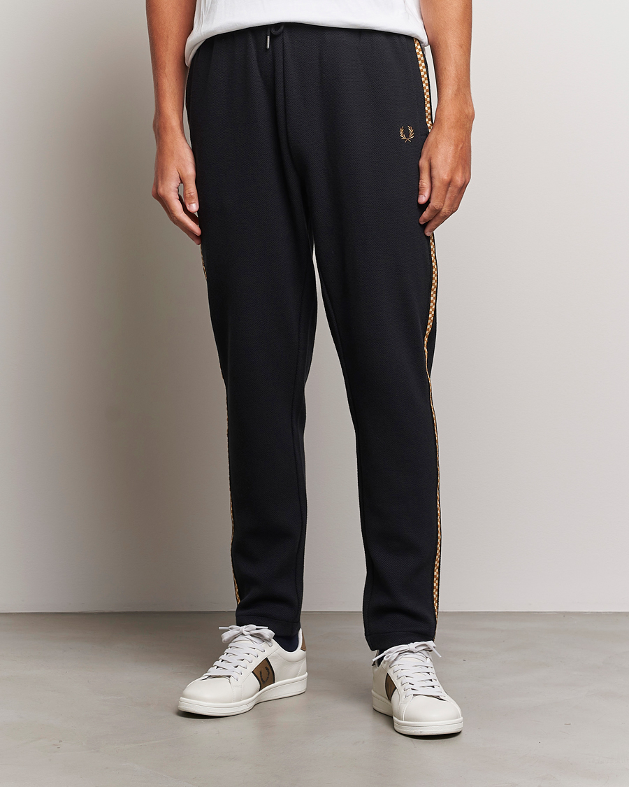 Herren |  | Fred Perry | Checkboard Taped Taped Trackpant Black