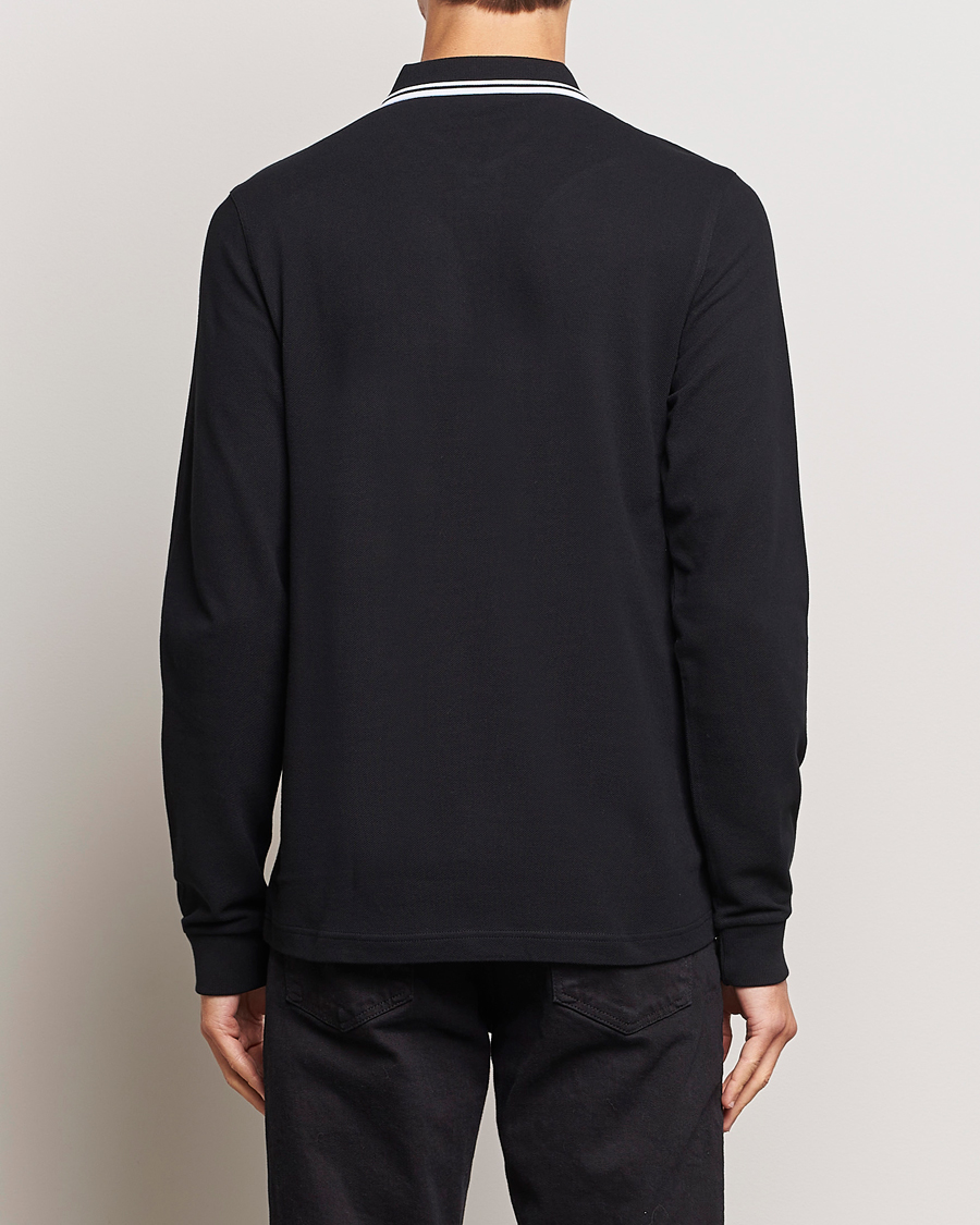 Herren | Poloshirts | Fred Perry | Long Sleeve Twin Tipped Shirt Black