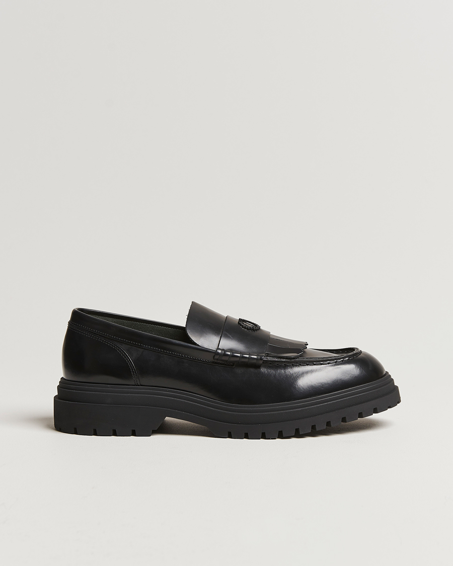 Herren |  | Fred Perry | FP Leather Loafer Black