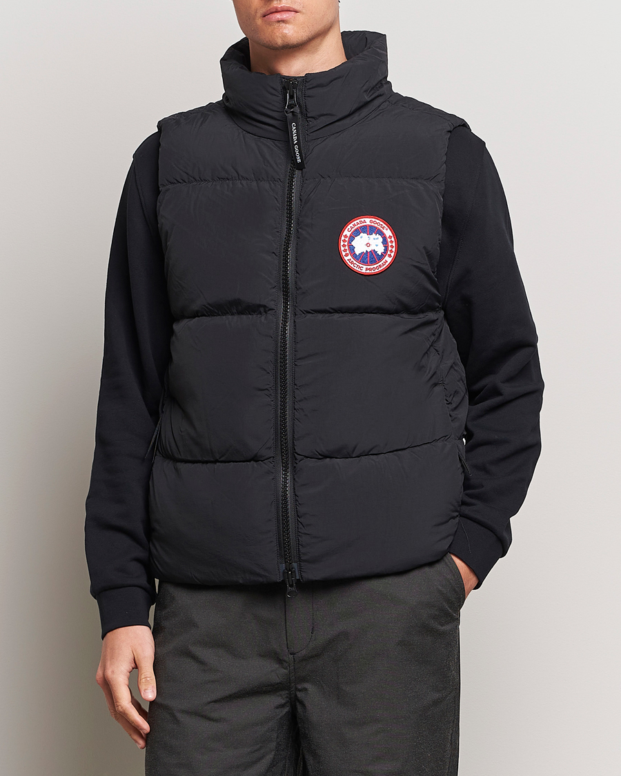 Men | Clothing | Canada Goose | Lawrence Puffer Vest Black