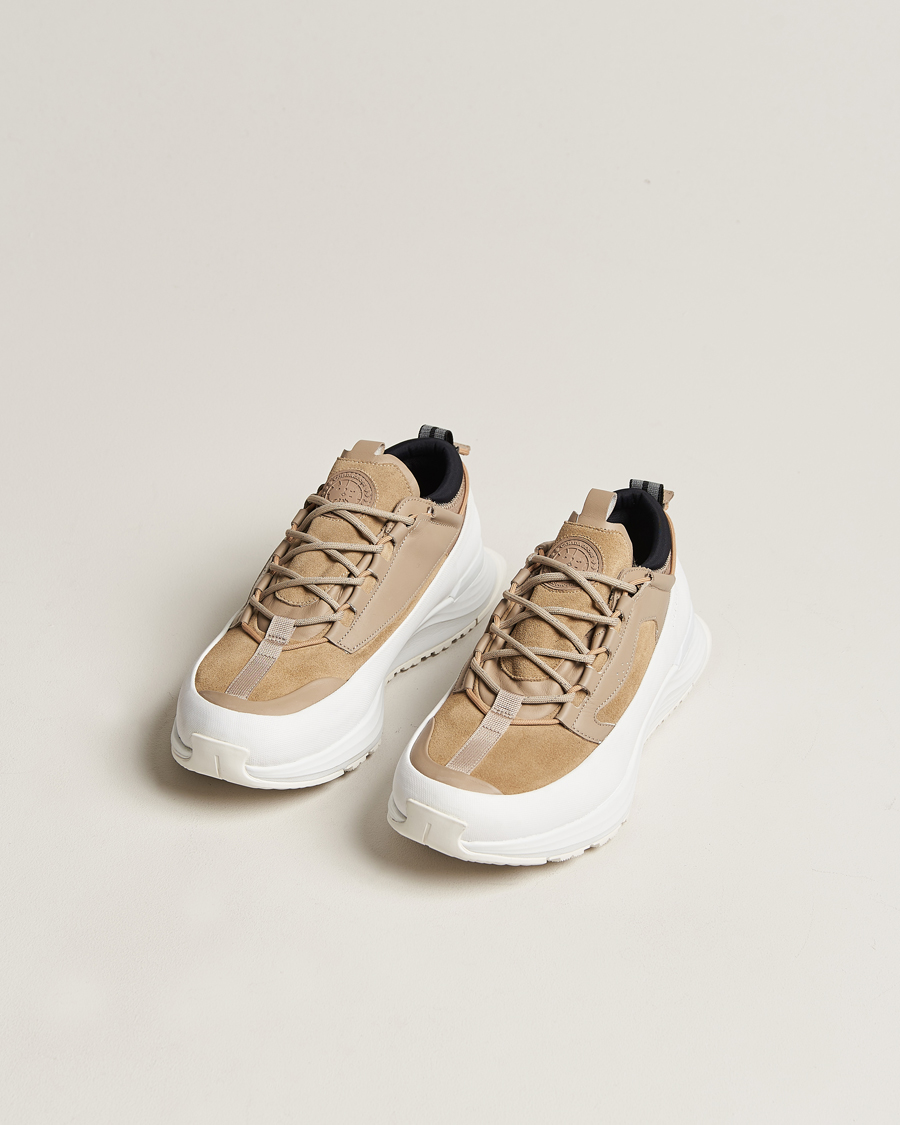 Herren | Weiße Sneakers | Canada Goose | Glacier Trail Sneaker Tan/White