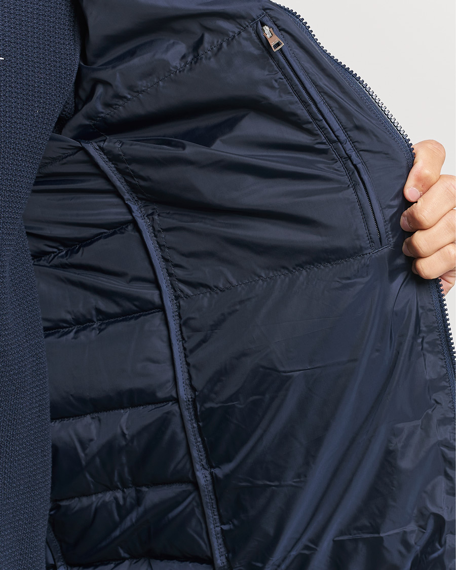 Herren | Jacken | GANT | Light Down Hooded Jacket Evening Blue