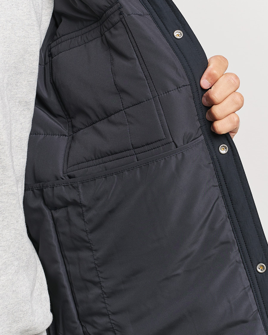 Herren | Jacken | GANT | Quilted Shirt Jacket Black