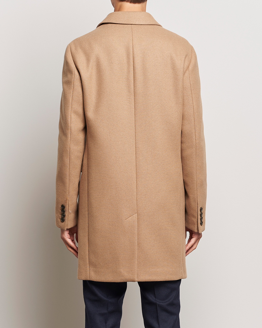 Herren | Jacken | GANT | Tailored Wool Coat Mustard Beige