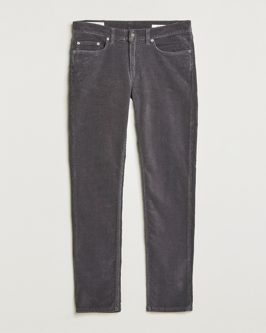 Herren | Hosen | GANT | Cord 5-Pocket Jeans Antracite
