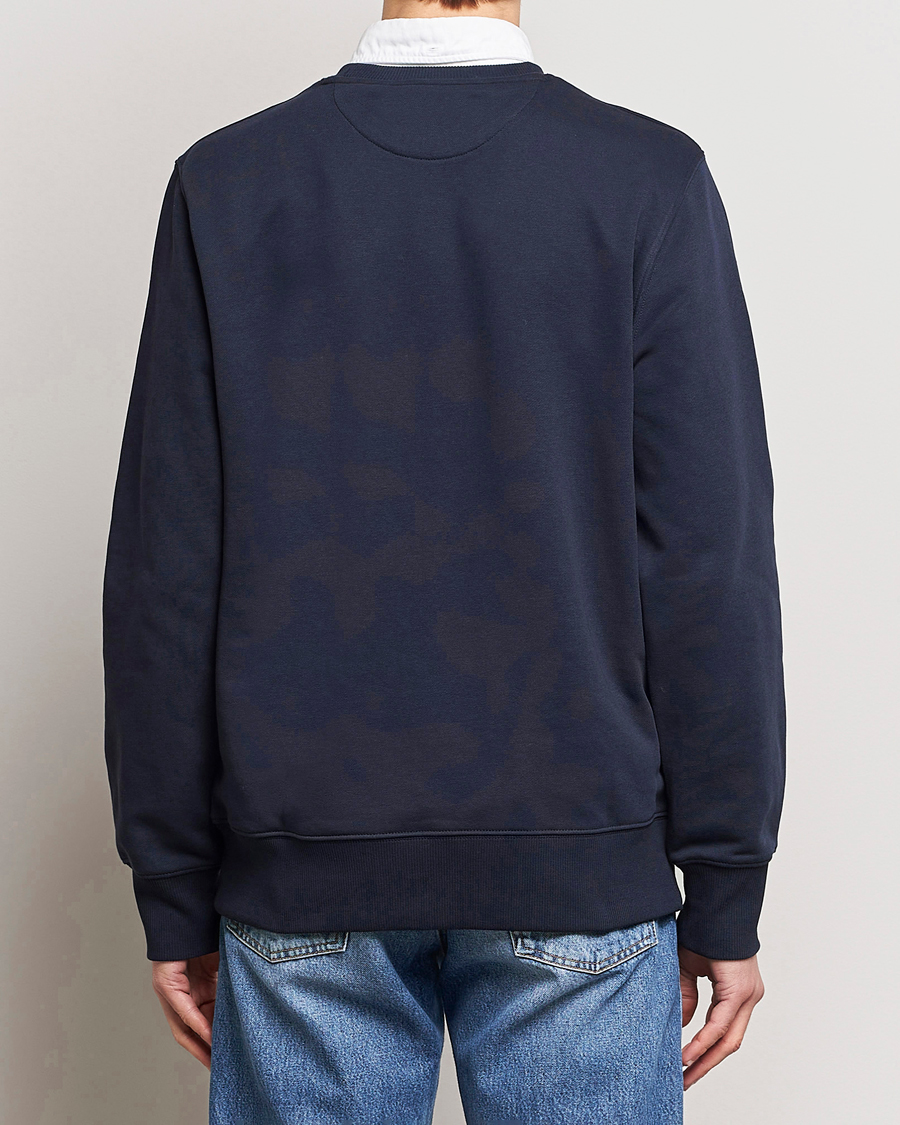 Herren | Pullover | Gant | Original Crew Neck Sweatshirt Evening Blue
