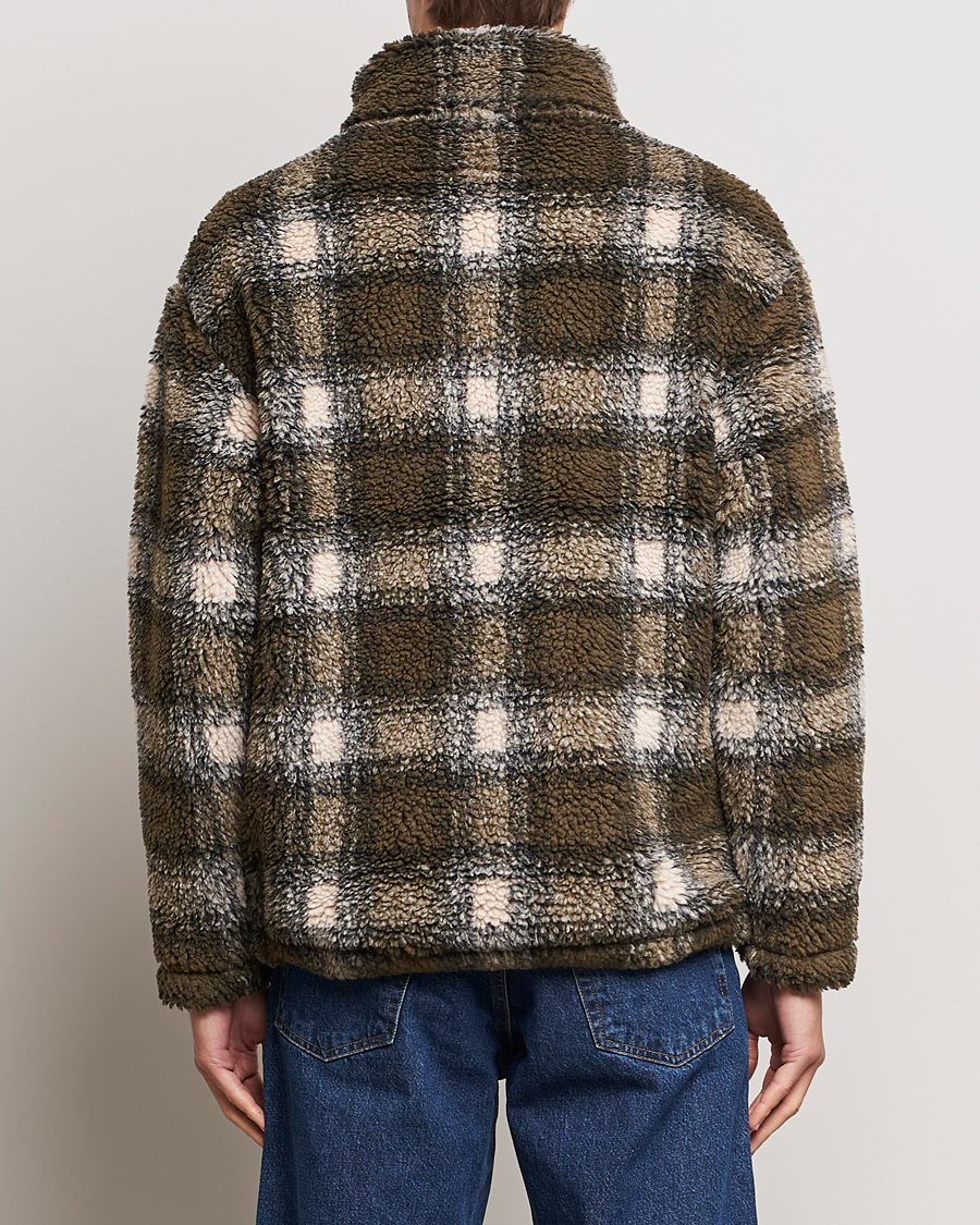 Herren | Pullover | GANT | Checked Shepra Fleece Full Zip Multi