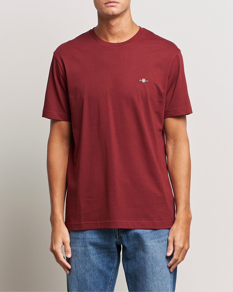 Herren |  | GANT | The Original T-shirt Plumped Red