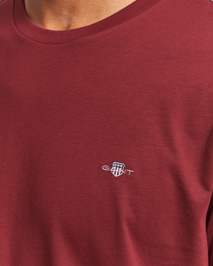 Herren | T-Shirts | GANT | The Original T-shirt Plumped Red