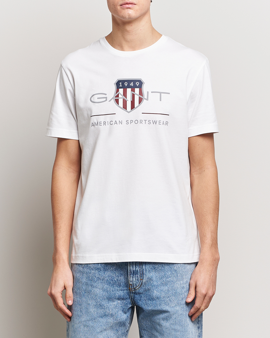 Herren |  | GANT | Archive Shield Logo T-Shirt White