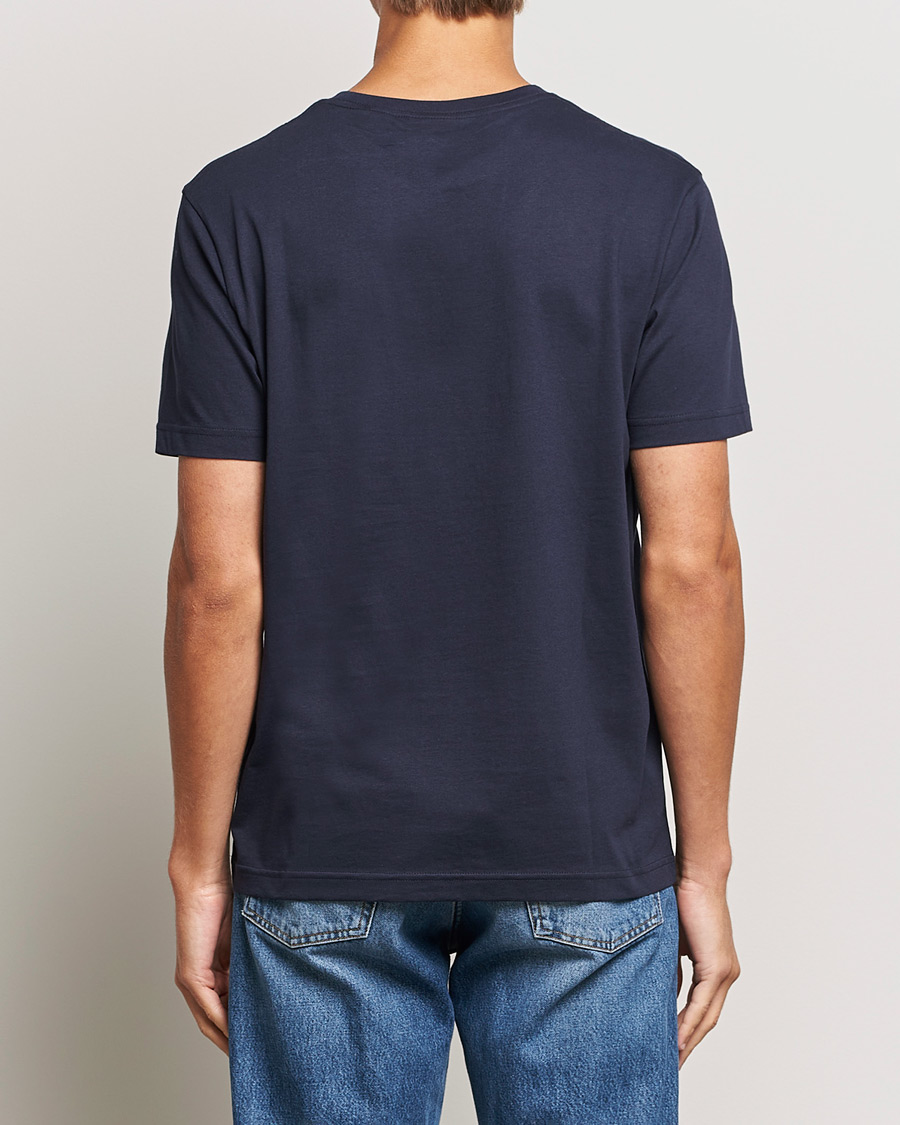 Herren | T-Shirts | GANT | Archive Shield Small Logo T-Shirt Evening Blue