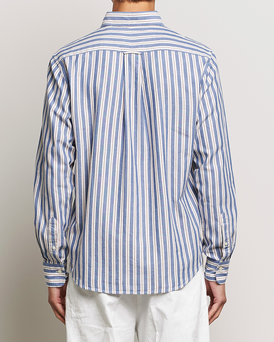 Herren | Hemden | GANT | Regular Fit Archive Oxford Striped Shirt College Blue