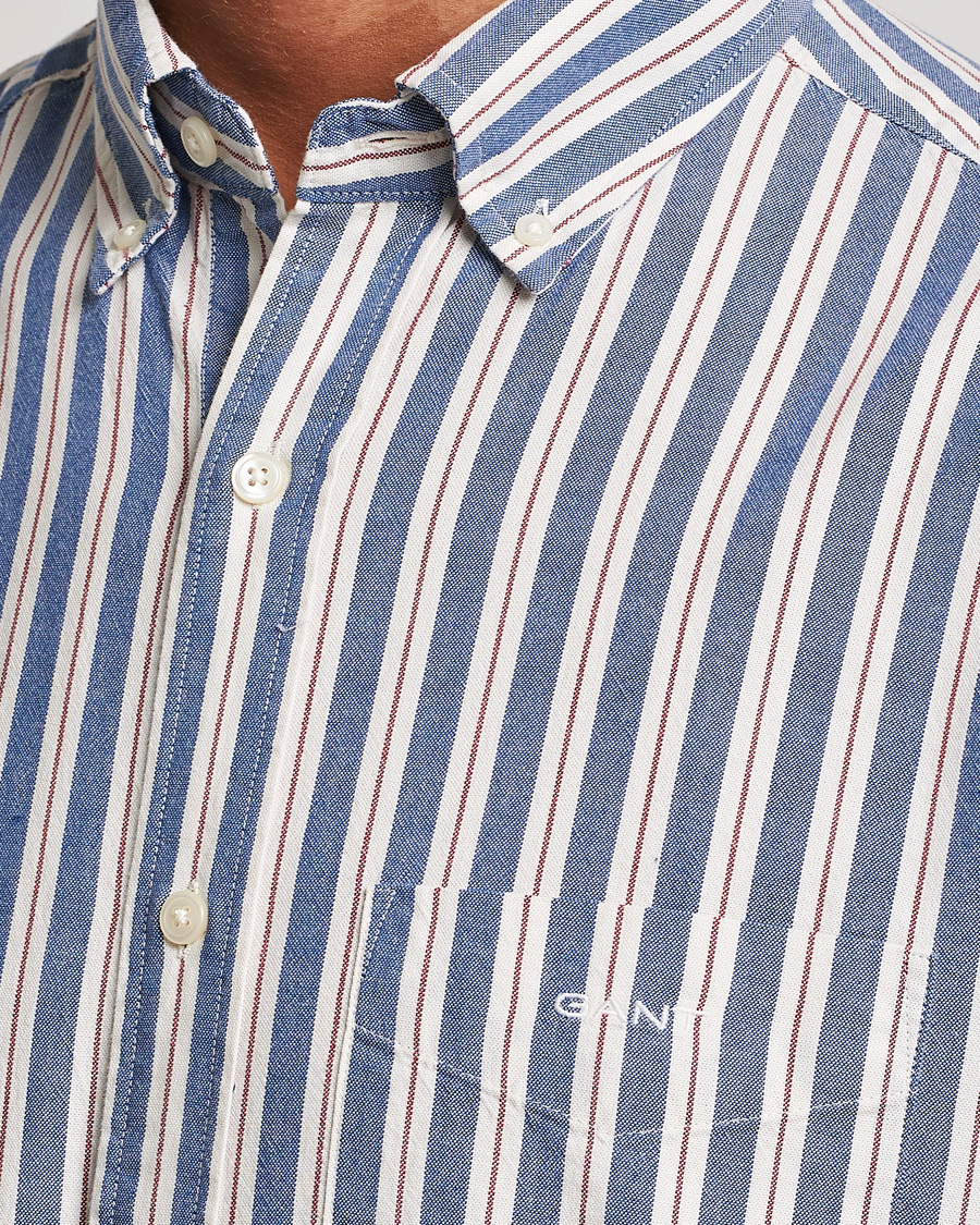 Herren | Hemden | GANT | Regular Fit Archive Oxford Striped Shirt College Blue
