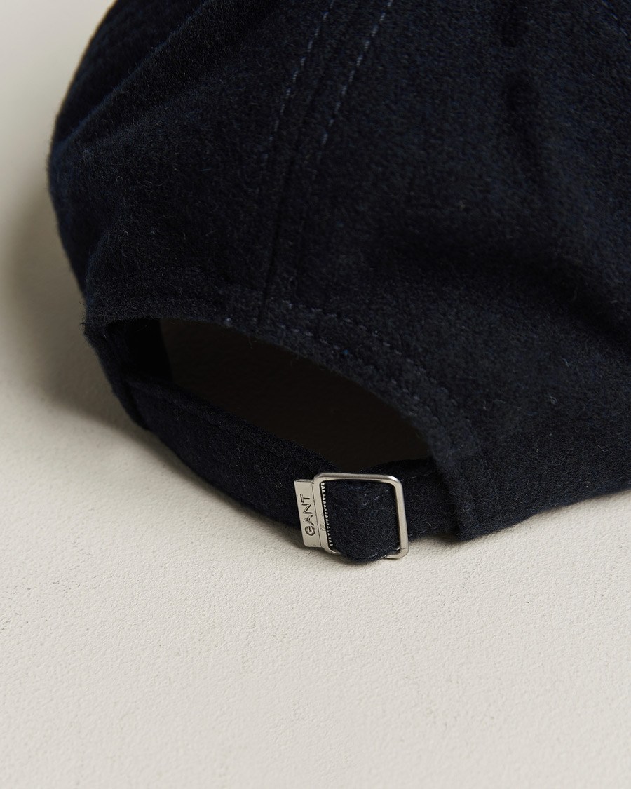 Herren | Hüte & Mützen | GANT | Badge Wool Cap Evening Blue