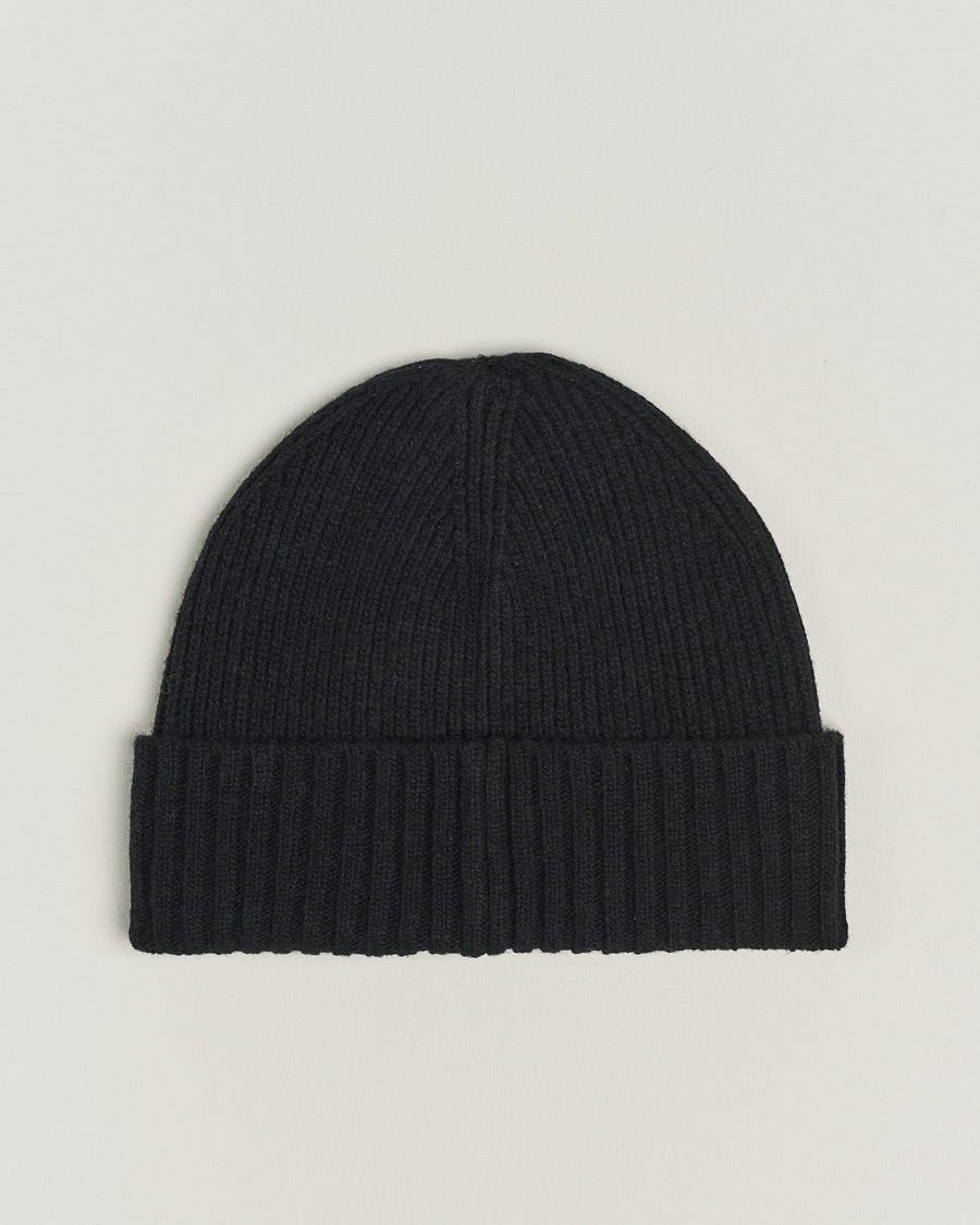 Wool Beanie Care GANT Lined Carl Black bei of