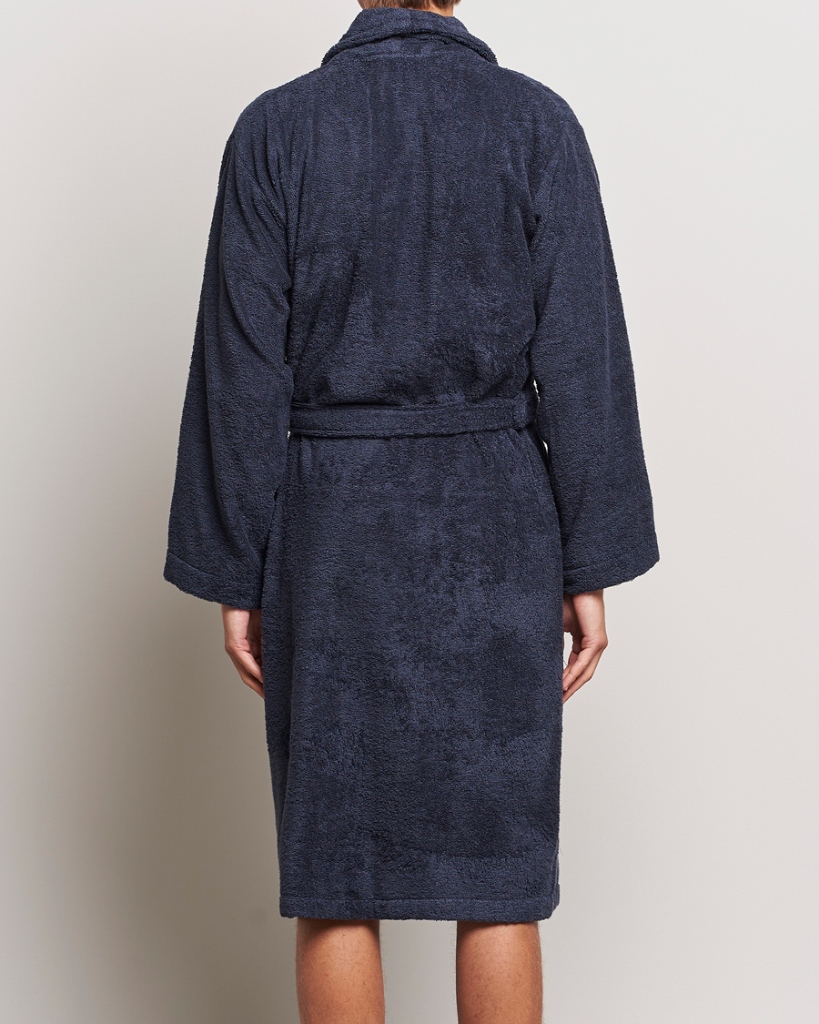 Herren | GANT Archive Shield Terry Robe Evening Blue | Gant | Archive Shield Terry Robe Evening Blue