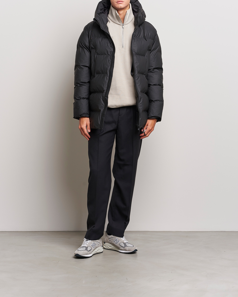 Herren | Jacken | RAINS | Alta Puffer Parka Black