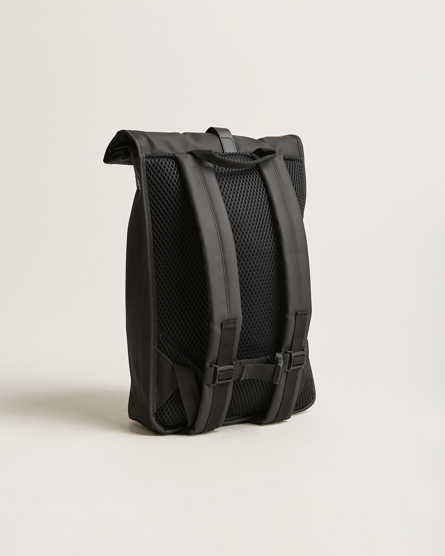 Herren | RAINS | RAINS | Rolltop Rucksack Black