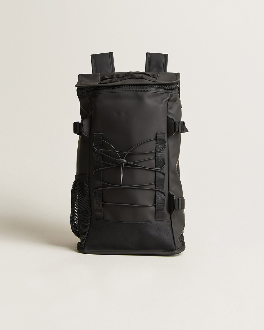 Herren | RAINS Trail Mountaineer Backpack Black | RAINS | Trail Mountaineer Backpack Black