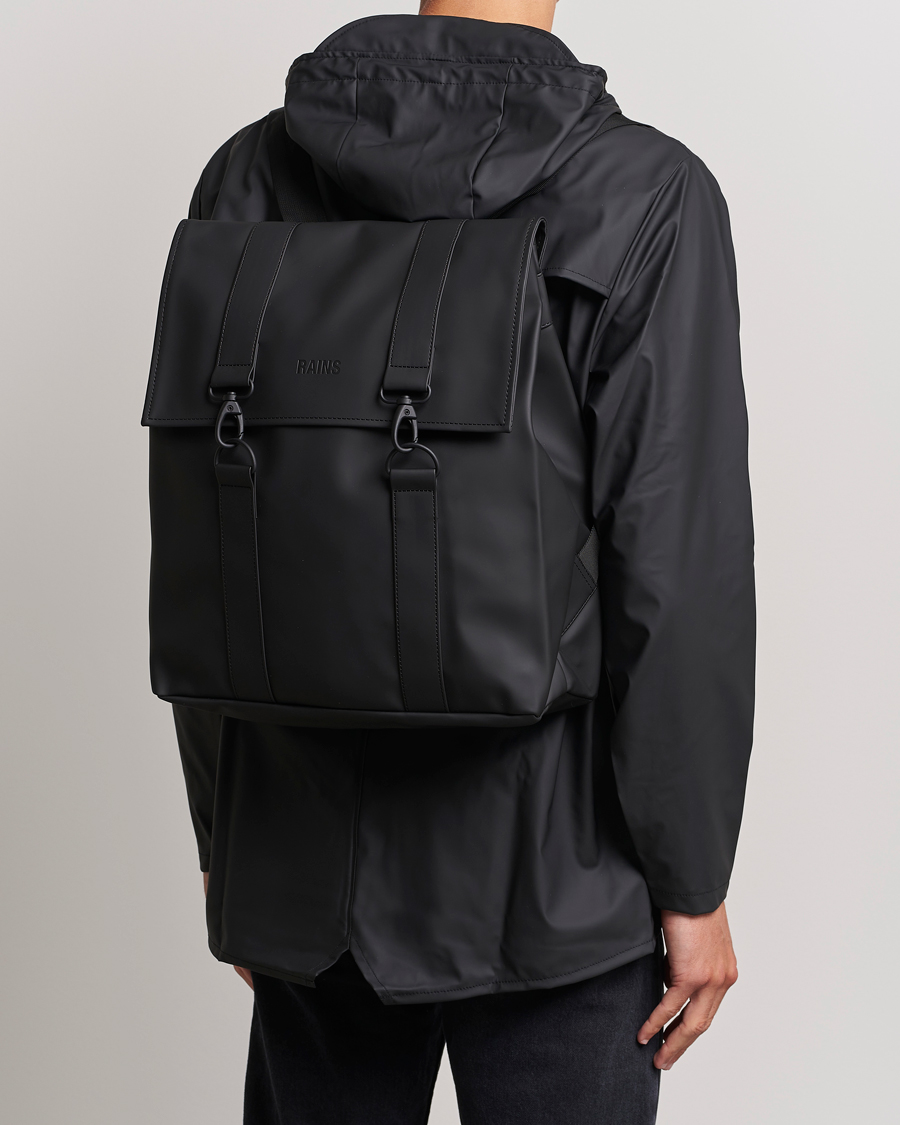 Men | RAINS | RAINS | Messenger Bag Black