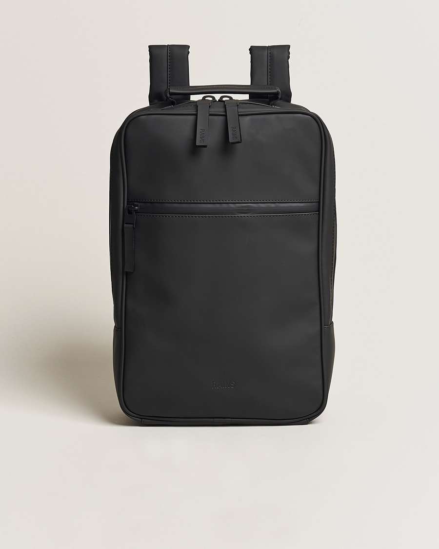 Herren | RAINS Book Backpack Black | RAINS | Book Backpack Black