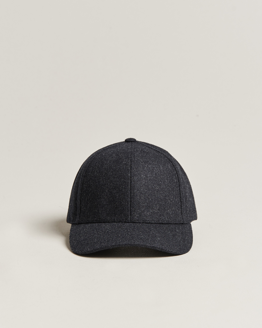 Herren | Hüte & Mützen | Varsity Headwear | Flannel Baseball Cap Jade Black