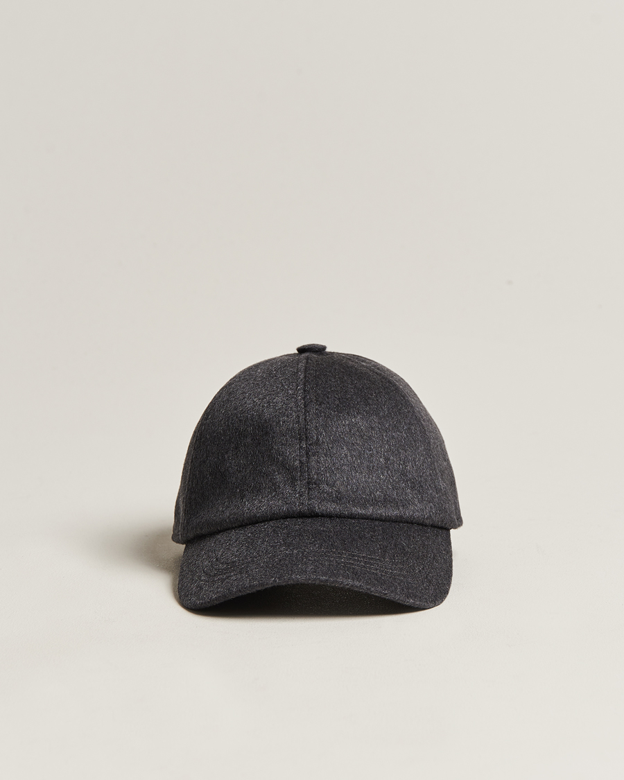 Herren |  | Varsity Headwear | Cashmere Baseball Cap Flint Grey