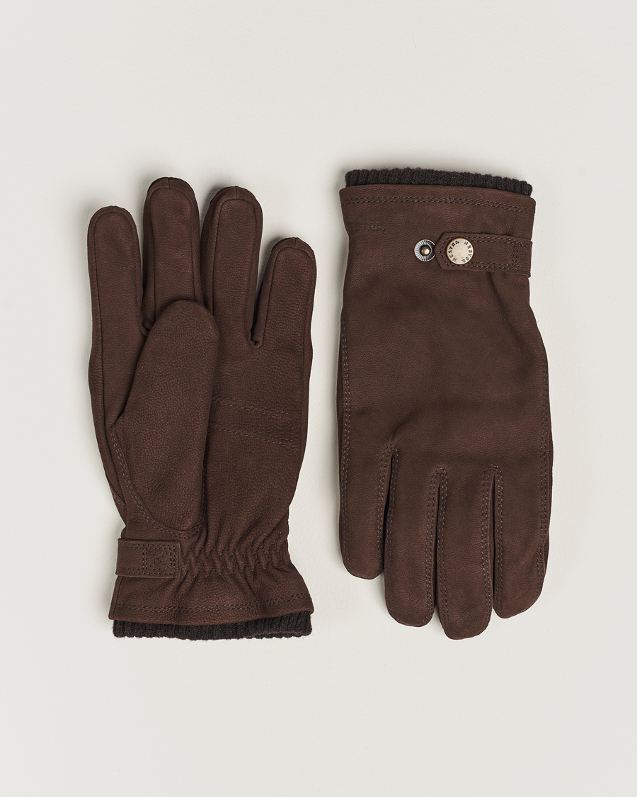 Herren | Handschuhe | Hestra | Bergsvik Primaloft Lined Nubuck Glove Espresso