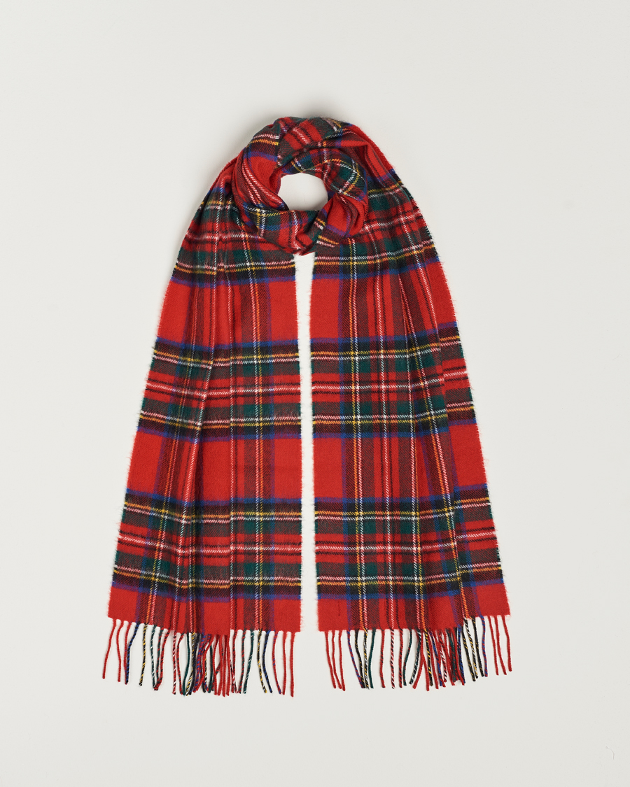 Herren | Gloverall Lambswool Scarf Royal Stewart | Gloverall | Lambswool Scarf Royal Stewart