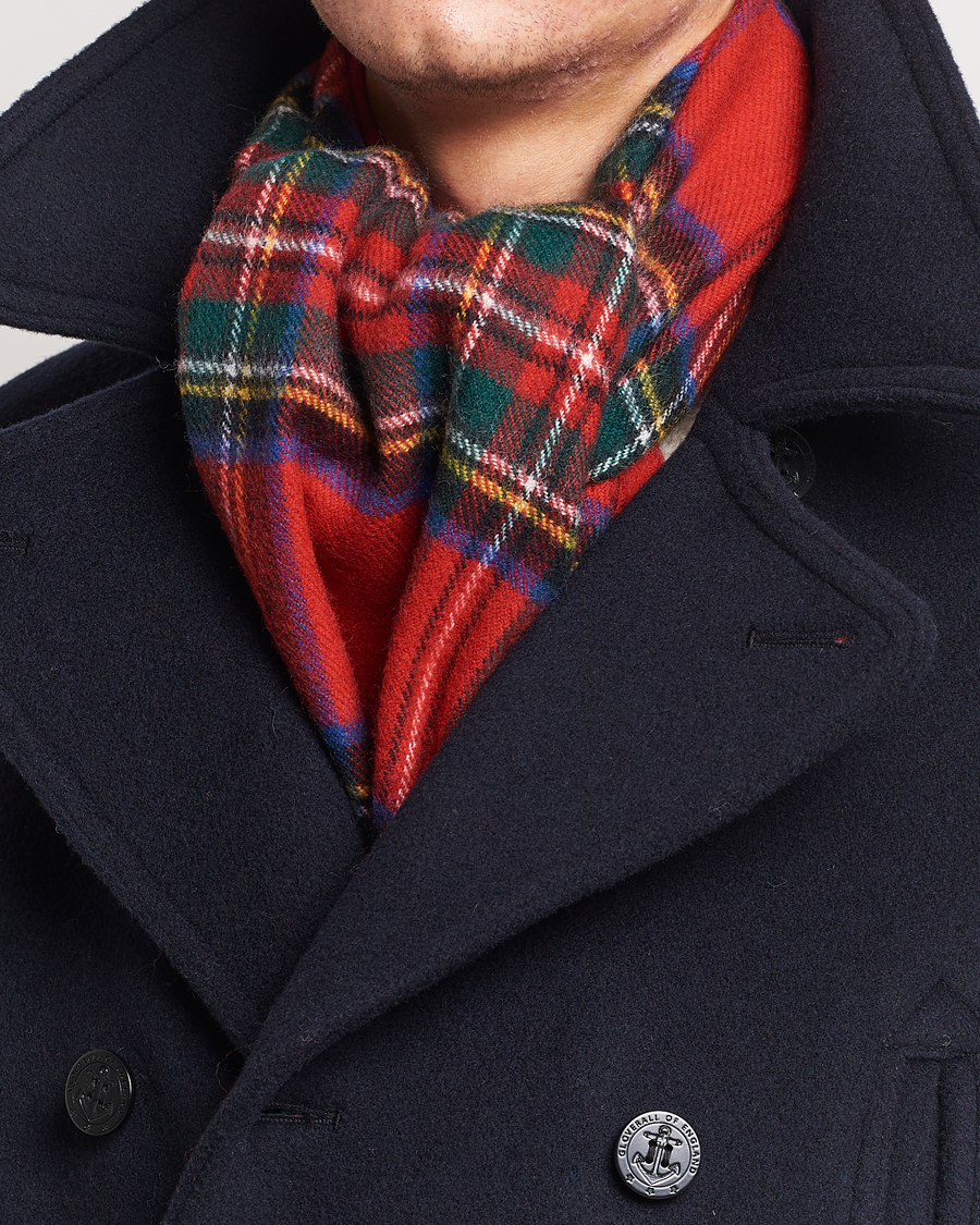 Herren | Gloverall Lambswool Scarf Royal Stewart | Gloverall | Lambswool Scarf Royal Stewart