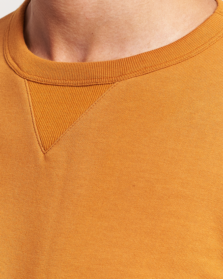 Herren | Pullover | Merz b. Schwanen | Organic Cotton Crew Neck Sweatshirt Desert Sun