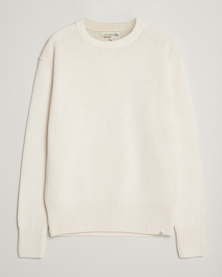 Herren | Pullover | Merz b. Schwanen | Merino/Cashmere Pullover Nature