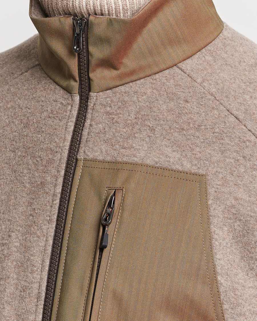 Herren | Jacken | SEASE | Explorer Cashmere Fleece Vest Oyster