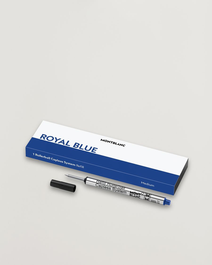 Herren |  | Montblanc | 1 Rollerball M Capless System Refill Royal Blue