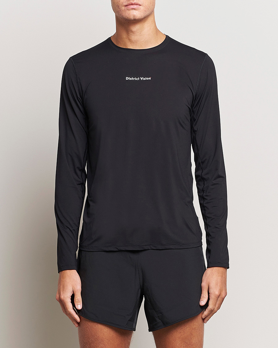 Herren | Active | District Vision | Ultralight Aloe Long Sleeve Black