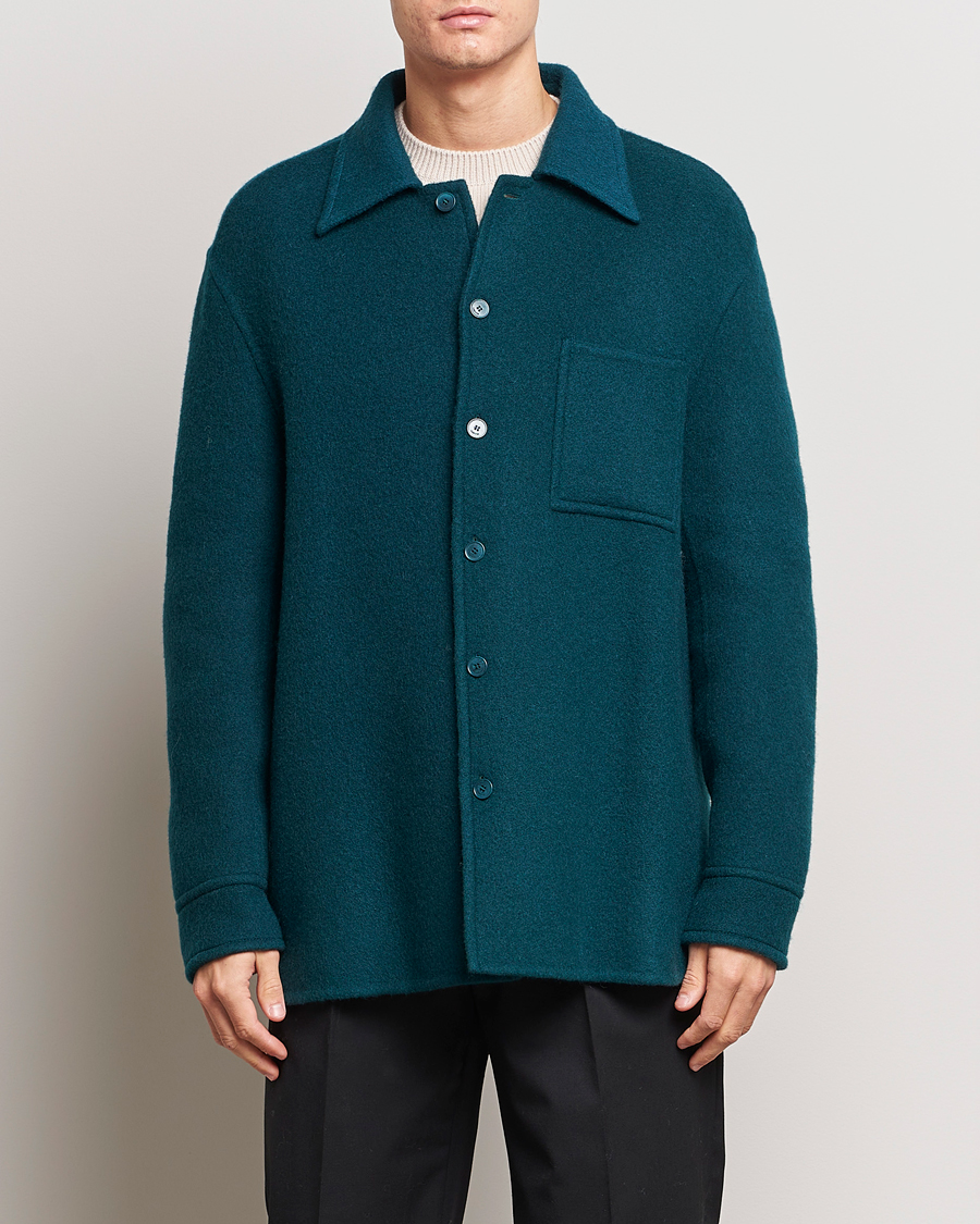 Herren | Hemden | Lanvin | Wool/Mohair Overshirt Dragon