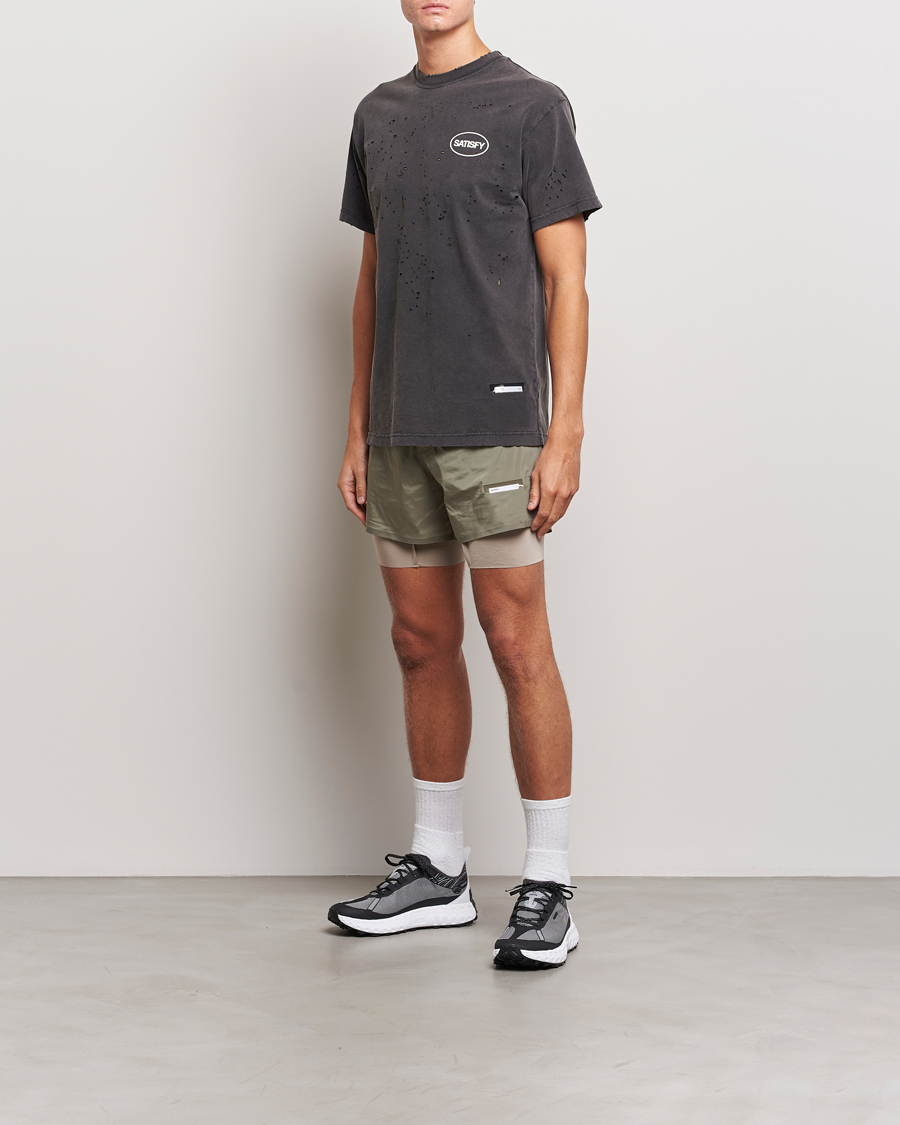 Herren | T-Shirts | Satisfy | MothTech T-Shirt Aged Black