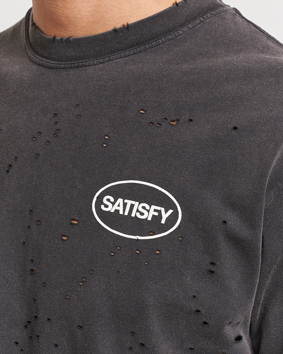 Herren | T-Shirts | Satisfy | MothTech T-Shirt Aged Black