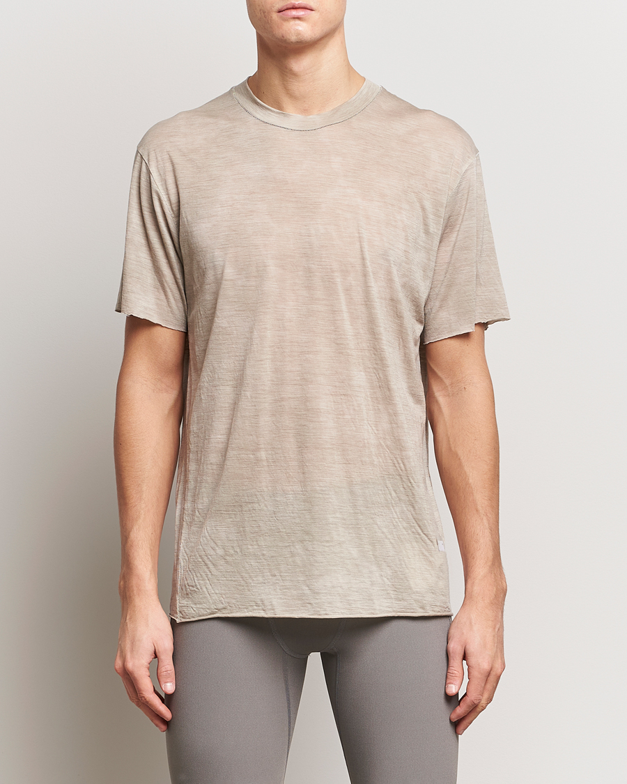 Herren |  | Satisfy | CloudMerino T-Shirt Sun Bleached Greige