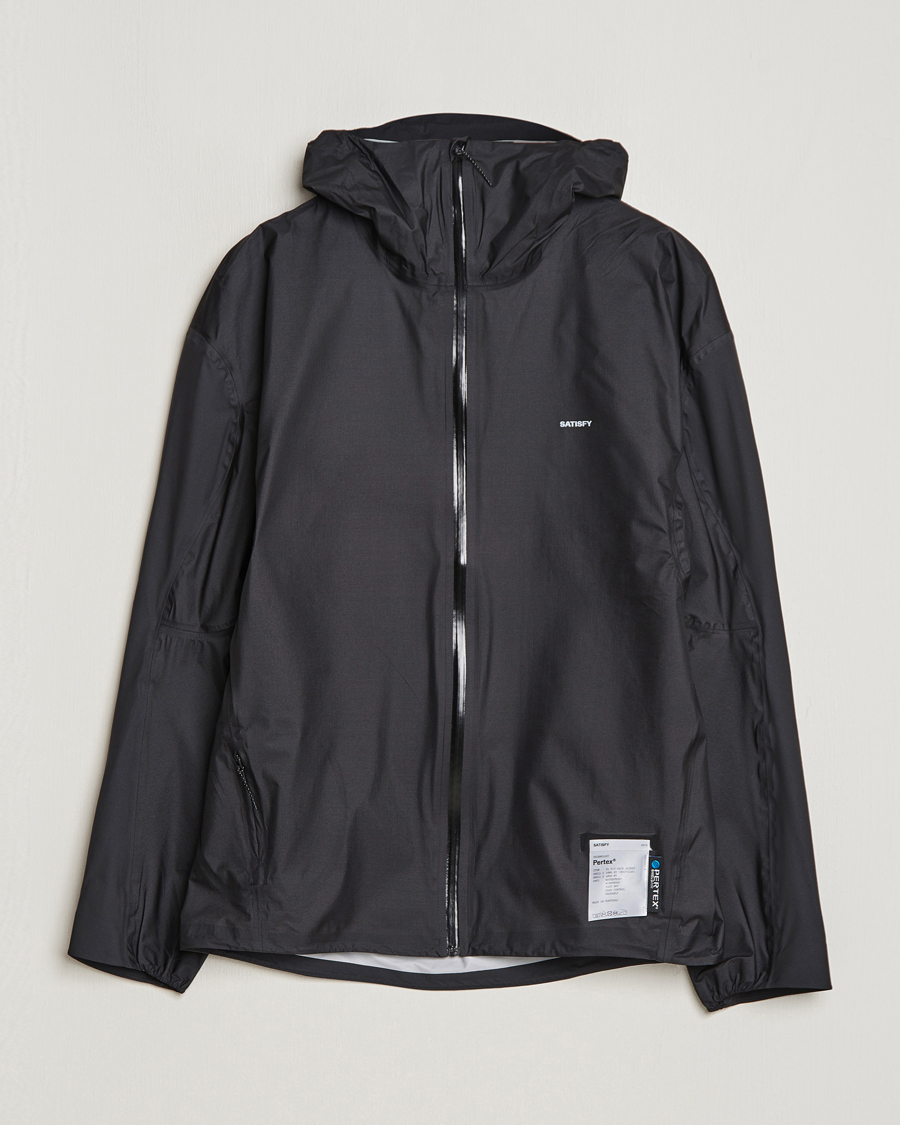 Herren | Jacken | Satisfy | Pertex 3L Fly Rain Jacket Black