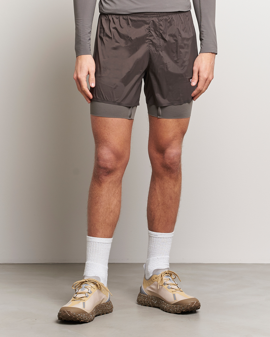 Herre | Shorts | Satisfy | CoffeeThermal 8 Inch Shorts Quicksand