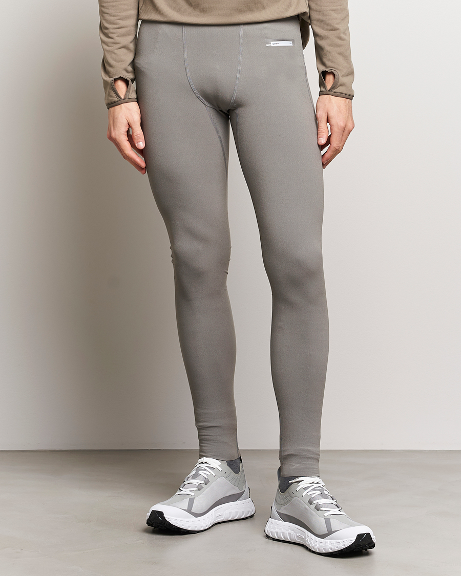 Men | Trousers | Satisfy | CoffeeThermal Tights Dark Natural