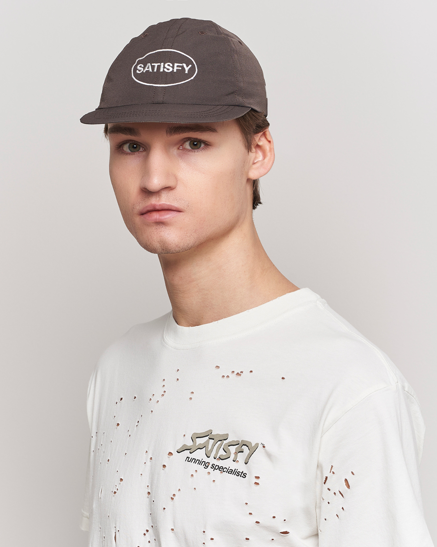 Herren | Satisfy PeaceShell Running Cap Brown | Satisfy | PeaceShell Running Cap Brown