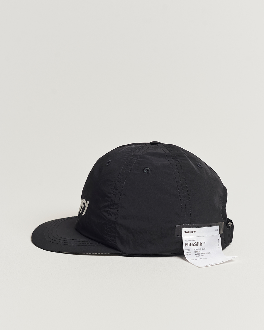 Herren | Satisfy FliteSilk Running Cap Black | Satisfy | FliteSilk Running Cap Black