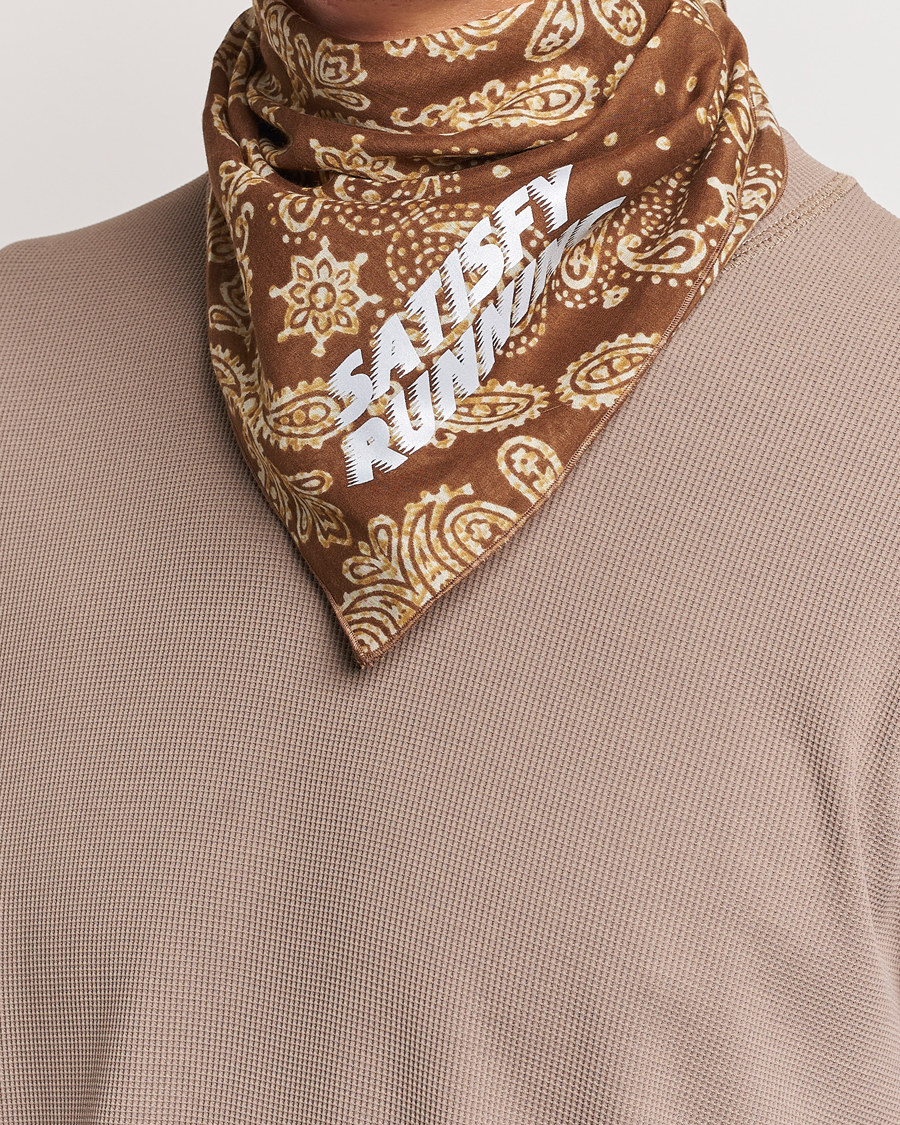 Herren |  | Satisfy | Japanese Cotton Bandana Brown