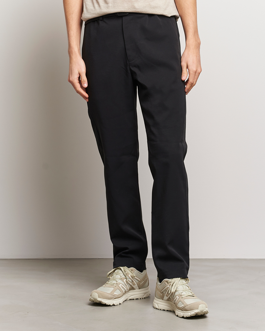 Men | Functional Trousers | Snow Peak | Active Comfort Pants Black