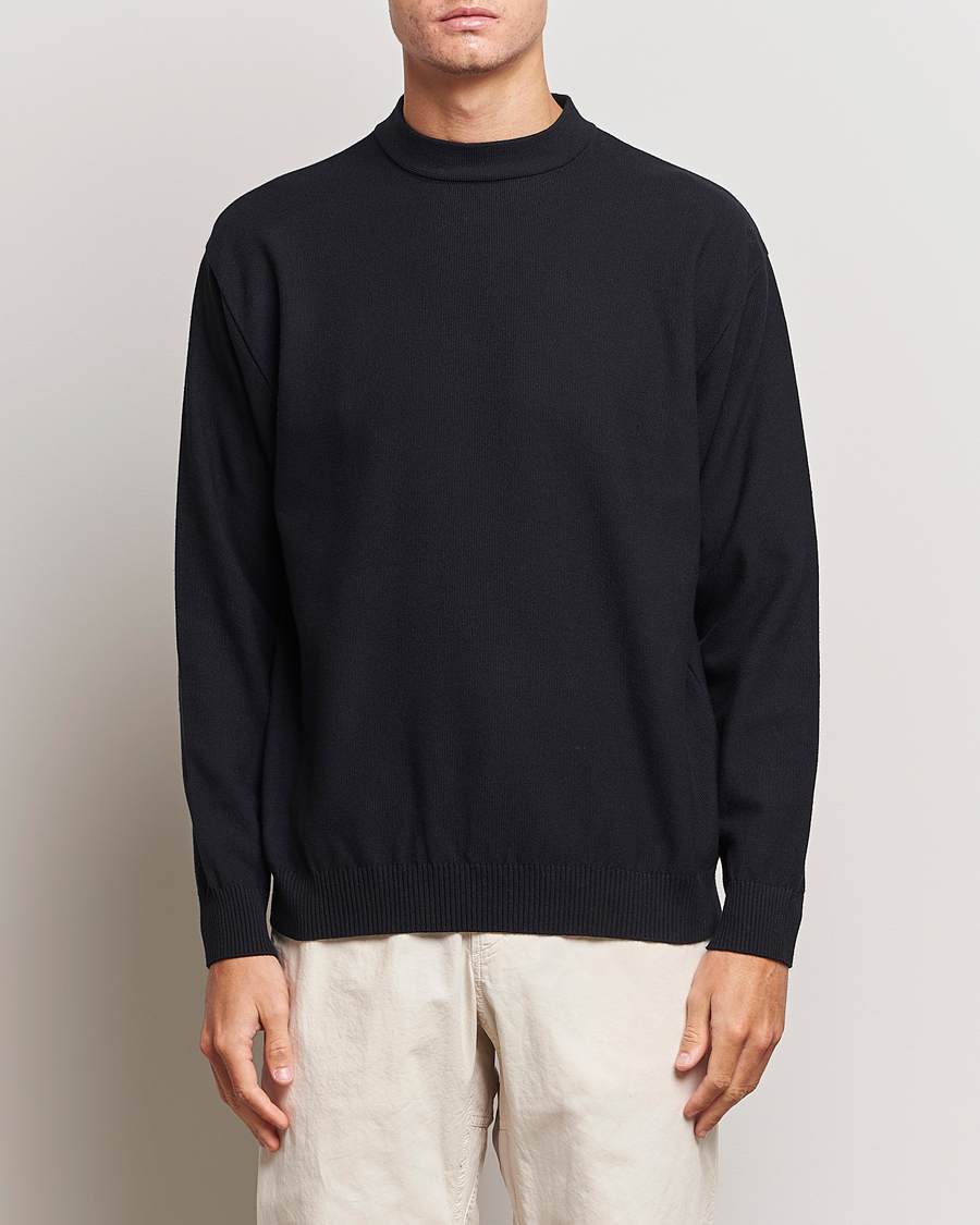 Herren |  | Snow Peak | Cotton Blend Pullover Black