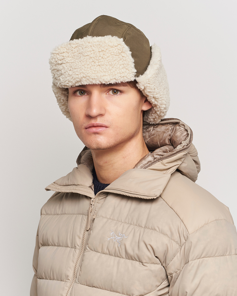 Herren | Snow Peak FR Flight Cap Olive | Snow Peak | FR Flight Cap Olive