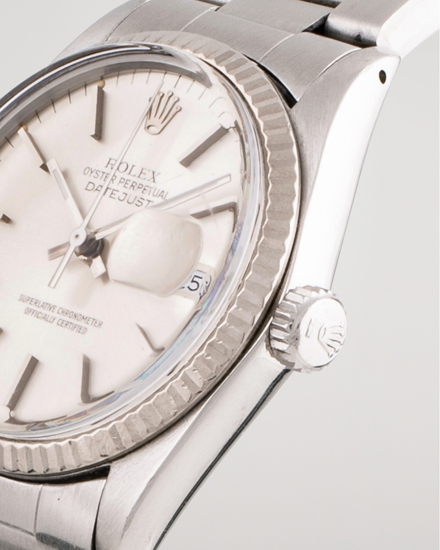 Herren | Pre-Owned & Vintage Watches | Rolex Pre-Owned | Datejust 16014 Oyster Perpetual Steel Silver Steel Steel Silver